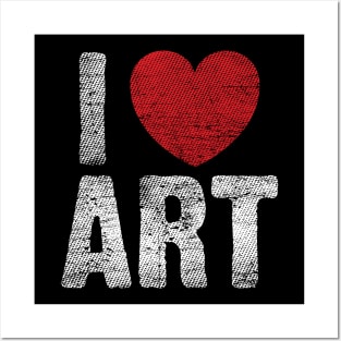 I Heart Art Posters and Art